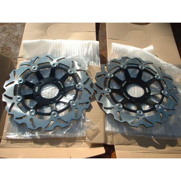 WAVEDISC1007黒 フロント用 新品 RGV250ガンマΓ VJ22A 90-95 GSX-...
