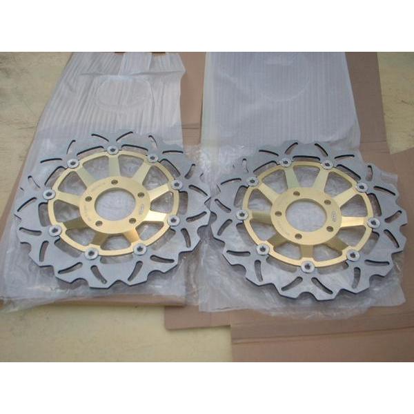 WAVEDISC1007金 フロント用 新品 RGV250ガンマΓ VJ22A 90-95 GSX-...