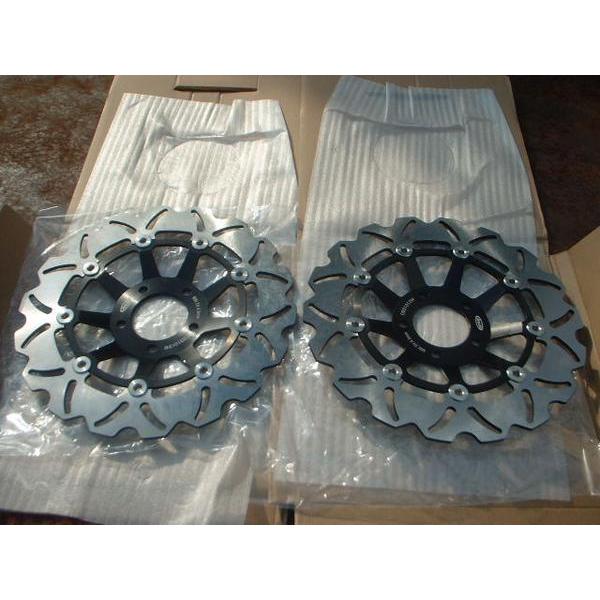Arashi製 WAVEDISC ウエイブディスク1012黒 新品 GSX-R750 88-95 /...