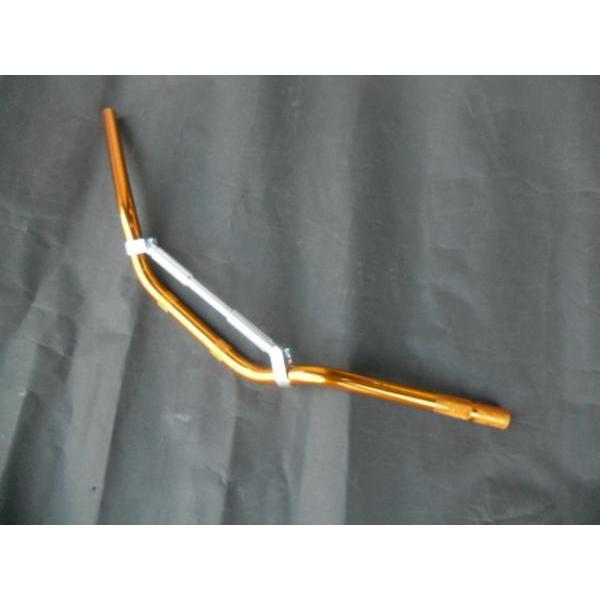 新品 アルミハンドル 22.2mm 金 (CB1300SF VTR250 ホーネット250 CB40...