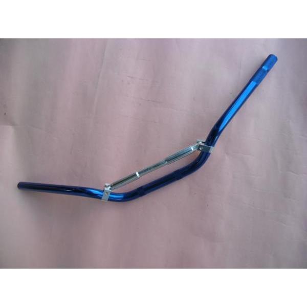 新品 アルミハンドル 22.2mm 青 (セロー225 TW200 CRM250R KLR DT20...