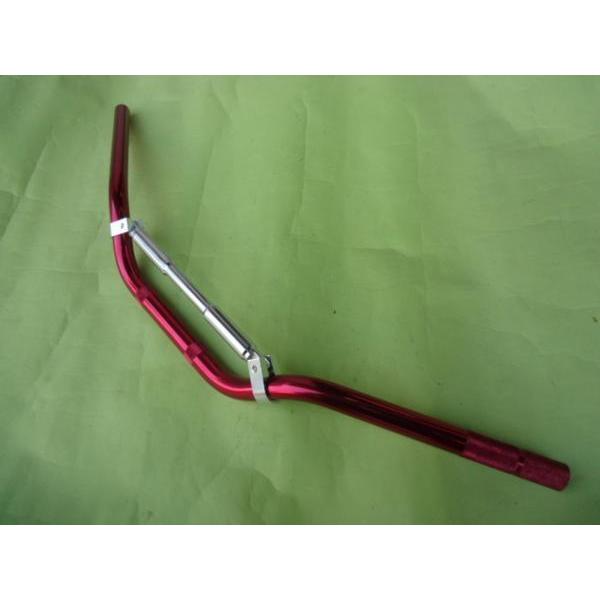 新品 アルミハンドル 22.2mm 赤 (セロー225 TW200 DT200WR YBR125 T...