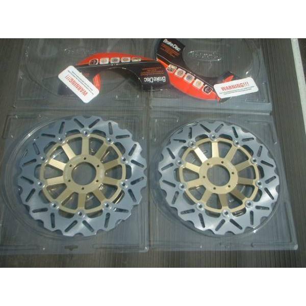 ウェイブディスク 008金 Arashi製 CB400SF v-tec NC39 vtec VTR1...