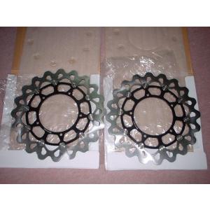 Arashi製 WAVEDISC031黒 YZF-R1 (04-06) / FZ1 FZ-1 フェザー Fazer（06-09）