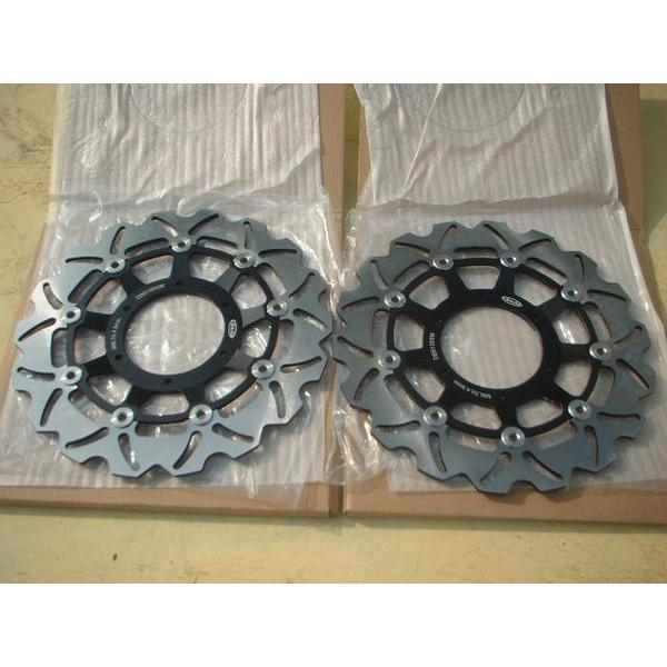 Arashi ウエイブディスク1003黒 フロント用 新品 CBR600F4i CB600 HORN...