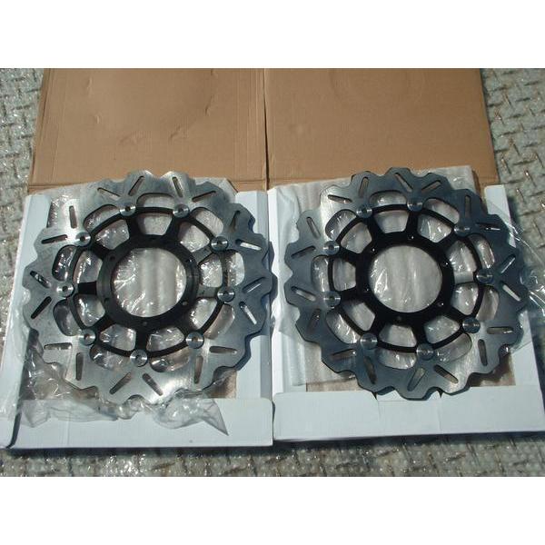 Arashi製 フロント用 WAVEDISC015黒 CB1300SF 03-07 SC54 / C...