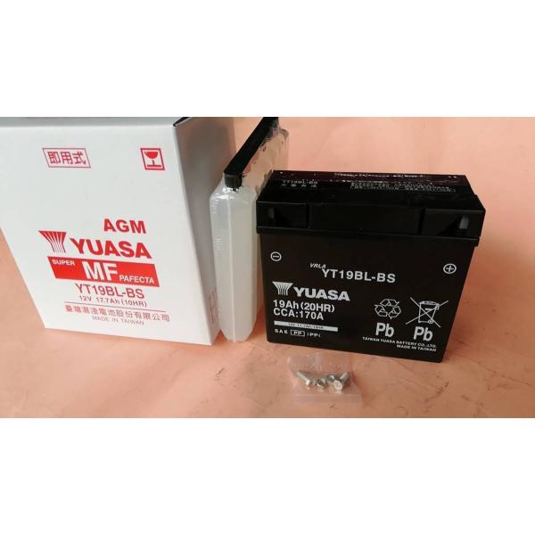 液未注入,充電済選択可 YUASA台湾 ユアサ YT19BL-BS  (互換品 51913 6121...