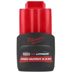 M12HB2.5JP　ミルウォーキー　Ｍ１２　２．５ＡＨパワーブーストバッテリー　M12HB2.5JP　M12 HB2.5 JP　*JAN：4573592060340