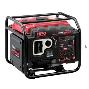 ワキタ インバーター発電機 HPG2300iS (定格出力2.3KVA) 非常用電源