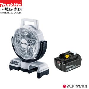 【正規店】 マキタ 充電式ファンCF203DZW(白) オリジナルセット 本体 +5AhバッテリーBL1850B付　makita 扇風機 サーキュレータ｜makitashop