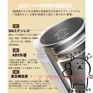 ポータブル電気ケトル 電気水筒 4段階温度設定...の詳細画像4