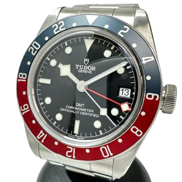 TUDOR/チュードル 79830RB  チューダー ブラックベイ GMT ペプシカラー 腕時計 ス...