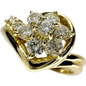 K18 カボションアメジストリング1.16ct