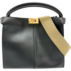 FENDI フェンディ フラワースタッズ レギュラー ピーカブー 2way