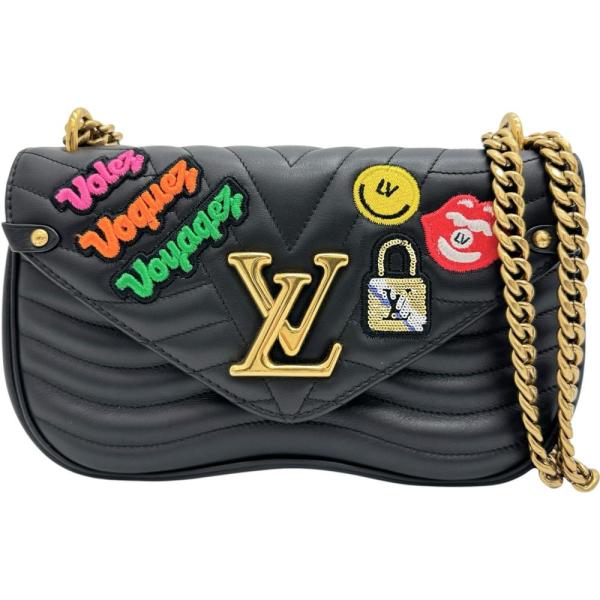 LOUIS VUITTON/ルイ・ヴィトン ニューウェーブ チェーンバッグMM パッチーズコレクショ...