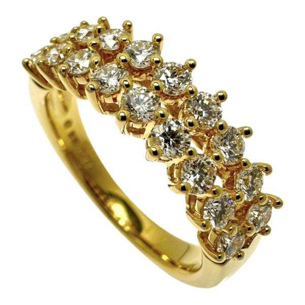 12.5号HOSHInoSUNA/星の砂 ダイヤモンド 計0.87ct リング・指輪 K18ゴールド...