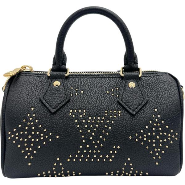 LOUIS VUITTON/ルイ・ヴィトン ナノスピーディ スタッズ M46745 2WAYショルダ...
