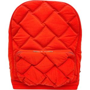 BOTTEGA VENETA ボッテガ ヴェネタ バックパック Trekking トレッキング 652147 tomato レッド系 シルバー金具 ナイロン ユニセックス リュックサック【本物保証】 BOTTEGA VENETA（ボッテガ・ヴェネタ） ボッテガ ヴェネタ バック