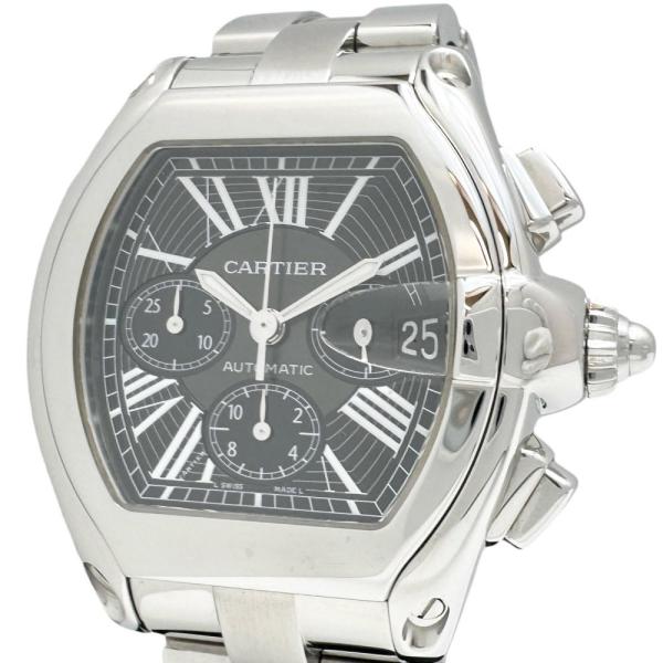 CARTIER/カルティエ W62020X6 ロードスターXL OH済 箱/保付 腕時計 ステンレス...