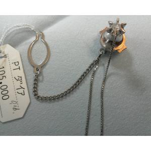 タイタック カフス 2点セット アコヤ真珠 18金 ゴールド パール