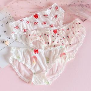 ショーツ レディース パンツ 下着 フリル リ...の詳細画像3