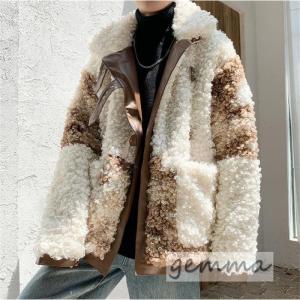 ジャケット コート メンズ 裏起毛 ムートンジャケット