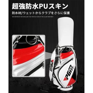 PGM防撥水性ゴルフ キャディバッグ メンズ ...の詳細画像2