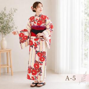 浴衣 帯 2点 セット 浴衣帯 花柄 綿 レデ...の詳細画像5
