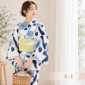 浴衣 帯 2点 セット 浴衣帯 花柄 綿 レデ...の詳細画像1