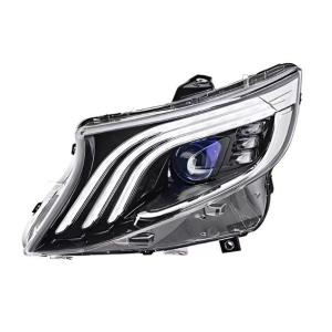 ベンツ　V220d ヘッドライト 2個セット　Mercedes 衝撃的♪ 新登場！！ Sルック LED ヘッドランプ ヘッドライト
