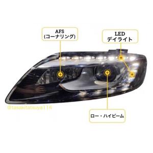 オートパーツエージェンシー ヘッドライト アウディ Q7 4L系 後期/AFS