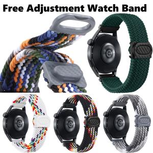 スマートウォッチ ベルト 22mm 20mm スマートウォッチ バンド トスナップループ 時計ベルト 時計バンド バネ棒 ナイロン編み ベルト 交換
