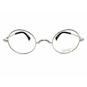 [ ノヴァ H-3107 C-1 未使用品（S） ] NOVAのクラシカルで美しい一山式丸眼鏡H-｜makotoweb