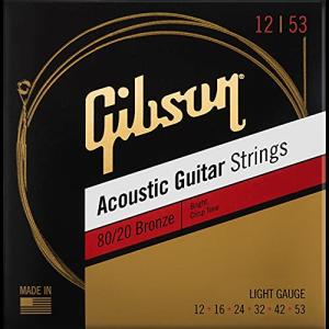 Gibson/SAG-BRW12 80/20 Bronze Acoustic Guitar Strings 12-53 Light ギブソン｜makotoya1259