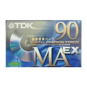 TDK メタルテープ カセットテープ 90分 振動低減ハーフ採用 MAEX-90｜makotoya1259