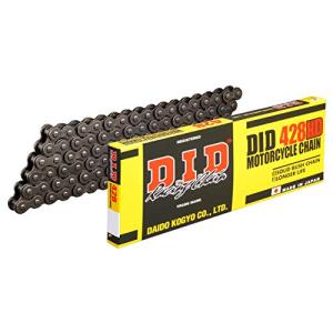 D.I.D(大同工業)バイク用チェーン クリップジョイント付属 428H(D)-130RB STEEL(スチール) 強化チェーン 二輪 オートバ｜makotoya1259