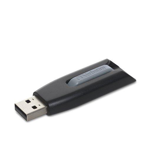 Verbatim バーベイタム USBメモリ 16GB ノック式 スライドタイプ USB3.0対応 ...