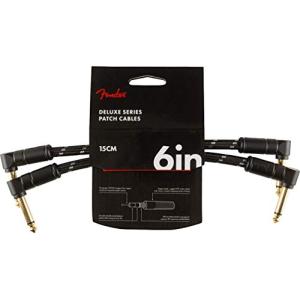 Fender シールドケーブル Deluxe Series Instrument Cables (2-Pack)  Angle/Angle  6｜makotoya1259