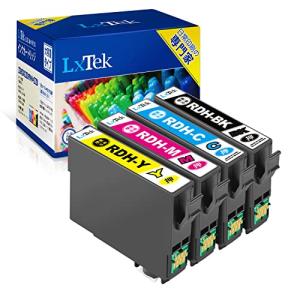 【LxTek】RDH-4CL 互換インクカートリッジ エプソン(Epson)用 RDH リコーダー インク 4色セット(合計4本) 大容量/説明｜makotoya1259