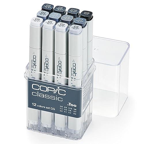 CopicToo コピック クラシック 12色セット CG