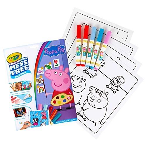 Crayola Color Wonder Coloring Pad &amp; Markers-Peppa ...