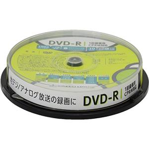グリーンハウス DVD-R CPRM 録画用 1-16倍速 10枚スピンドル GH-DVDRCB10｜makotoya1259