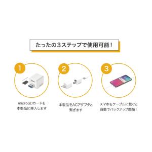 Qubii Pro 充電しながら自動バックアッ...の詳細画像5