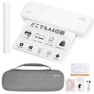 モバイルサーマルプリンター A4 感熱式 スマ...の詳細画像1