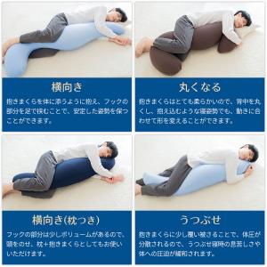 抱き枕 妊婦 洗える 腰痛 ロング クッション...の詳細画像4