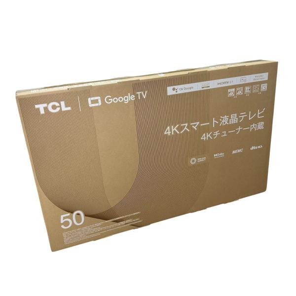 ■未開封 TCL 50P745 50V型 4Kスマート液晶テレビ Google TV HDR Dol...