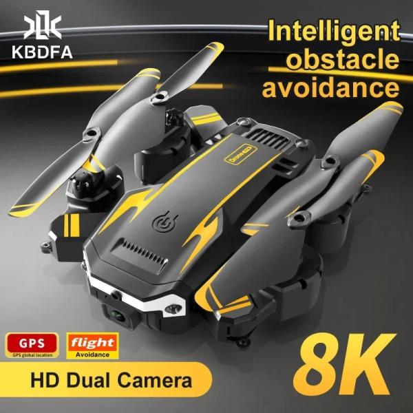 Kbdfa g6-ドローンhdカメラ付き,クワッドコプター,GPS,4面,水中呼吸器,rcヘリコプタ...