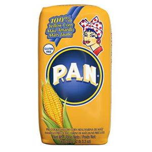 P.A.N. 黄色 とうもろこし粉 1kg イエロー コーンミール マサ 粉 エンパナーダ タマール 作りに Harina de Maiz Amari