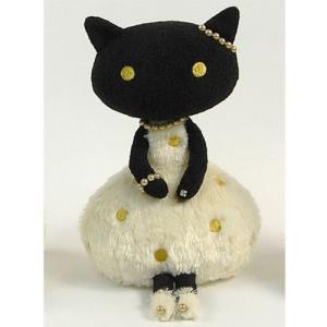 マシュマロ ネコ M ぬいぐるみ 座高29cm