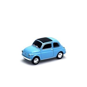 オートドライブ USBメモリー Fiat 500 Old ブルー 16GB
